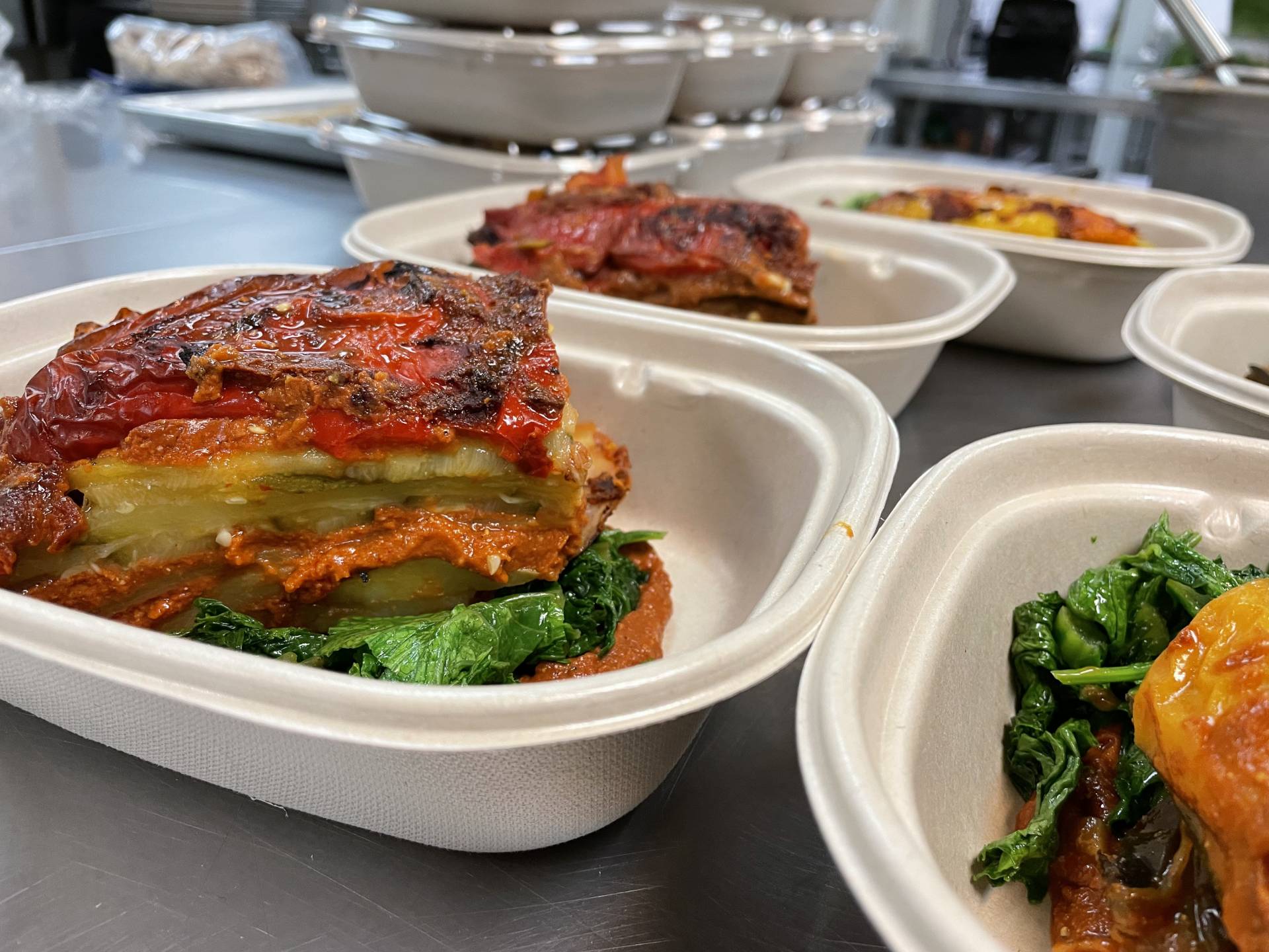 Veggie Moussaka with Ground Beef