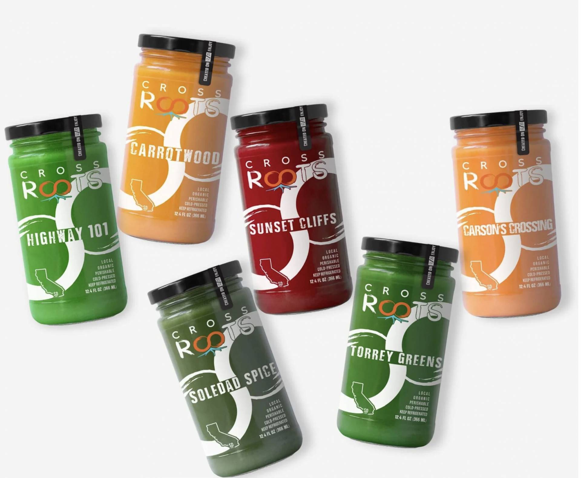 Balanced - 12 Juice Bundle from Cross Roots Juice