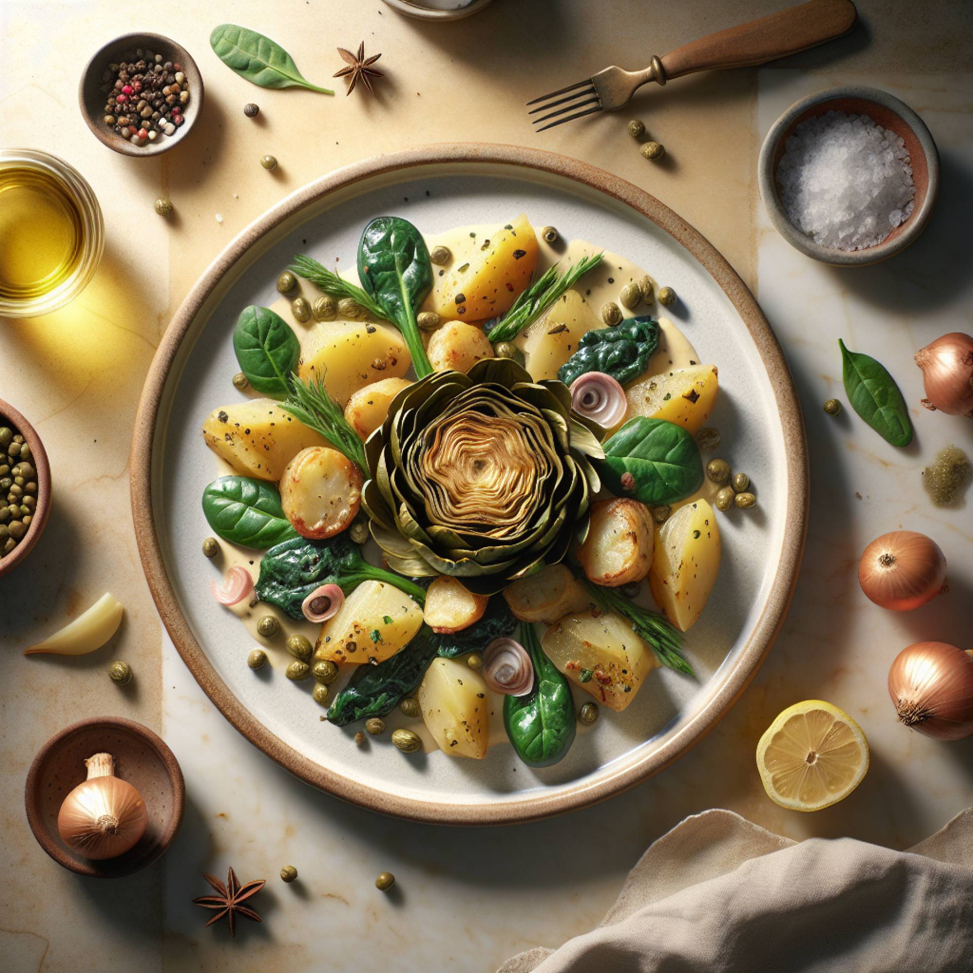 Artichoke Piccata